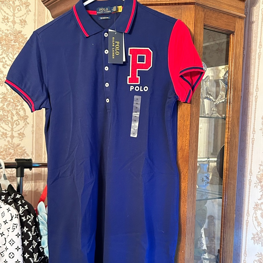 Polo Mini Mesh Dress Size M - New with tags.